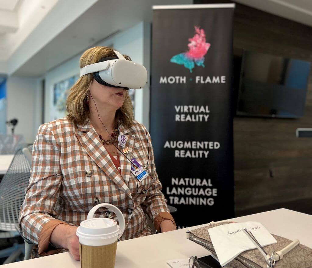 Virtual reality leadership training Wellstar and Moth+Flame