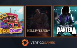 Vertigo Games Two New VR games - PathCraft and Hellsweeper - and Panter Pack for Unplugged