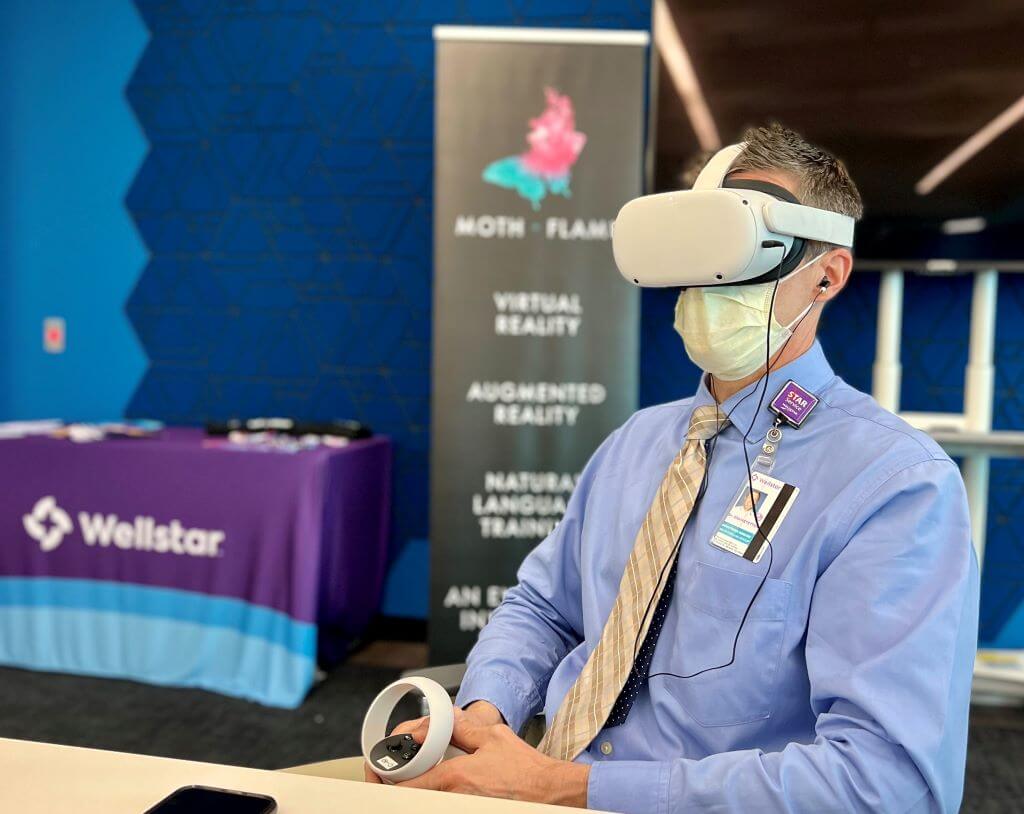 Wellstar and Moth+Flame - virtual reality leadership training