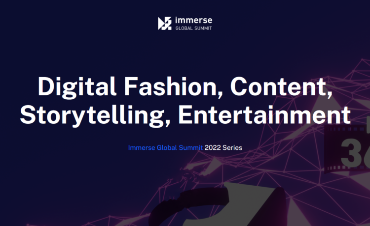 Digital Fashion, Content, Immersive Entertainment, and Storytelling