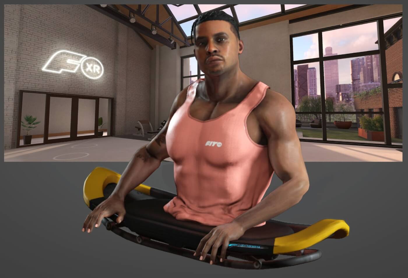 VR fitness FitXR Zion Clark new avatar