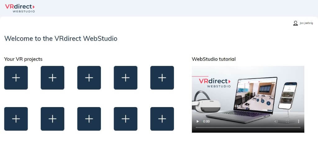 VRdirect WebStudio