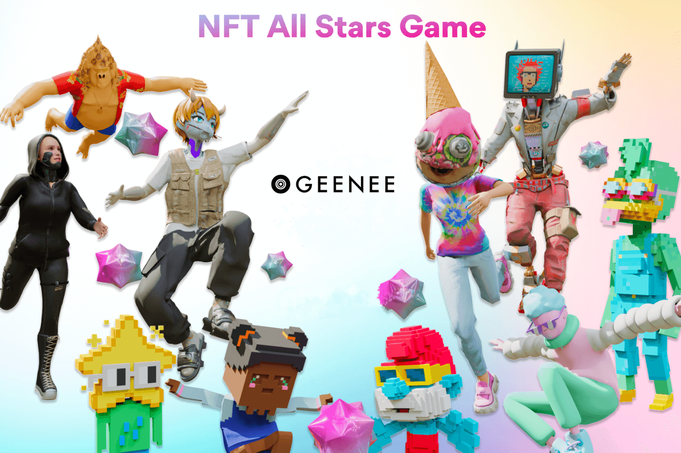 AR game NFT All Stars - Geenee AR