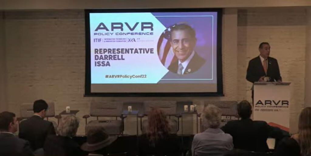 AR/VR Policy Conferene Representative Darrell Issa