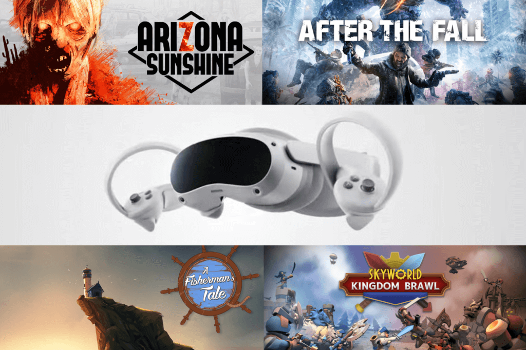 4 AwardWinning VR Games By Vertigo Games Come To The New Pico 4 VR