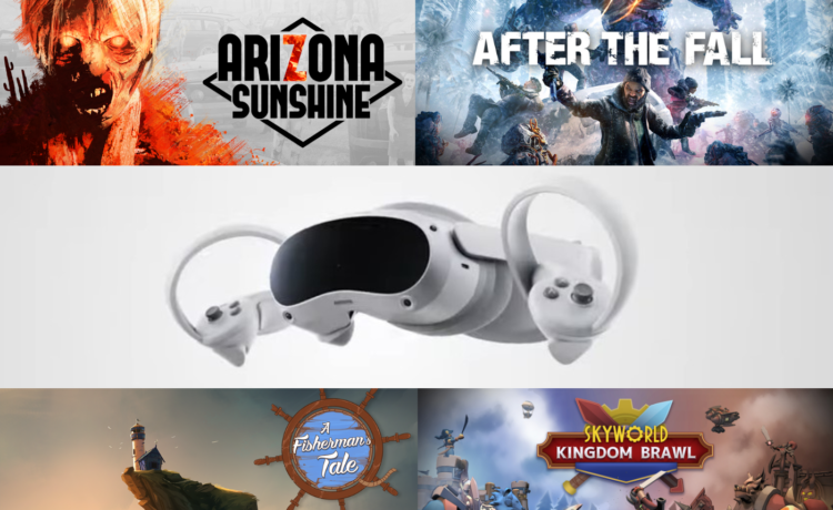 4 VR games by Vertigo Games come to Pico VR 4 headset