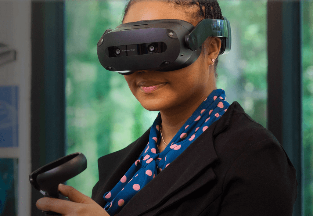 ThinkReality VRX VR headset
