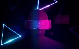 VR and metaverse concept