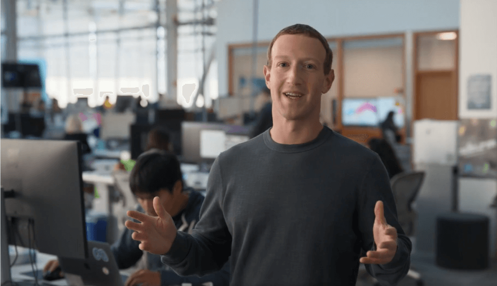 Zuckerberg Meta Connect 2022