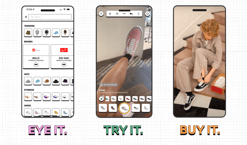 QReal AR Virtual Try-On App TRYO