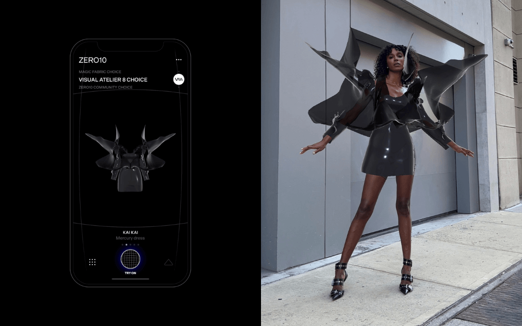 ZERO10 AR Fashion Platform - digital fashion