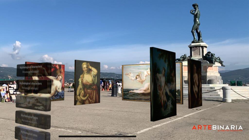 artebinaria open-air museum augmented reality florence
