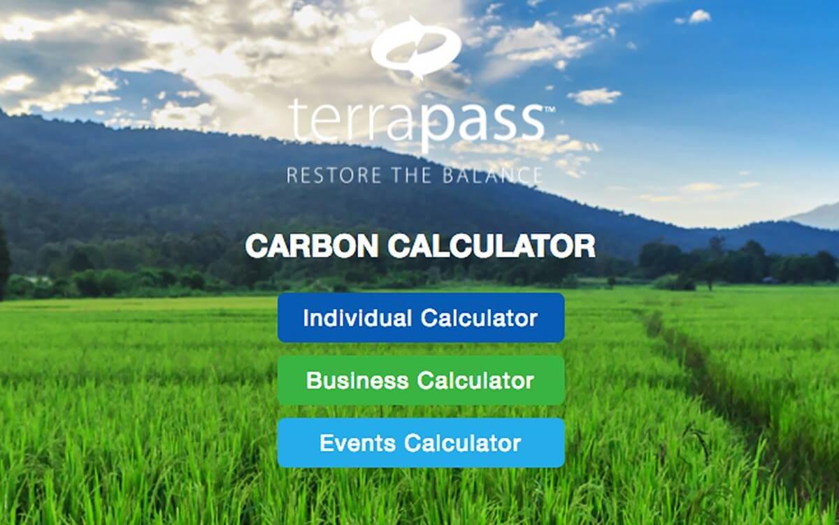 Terrapas carbon calculator