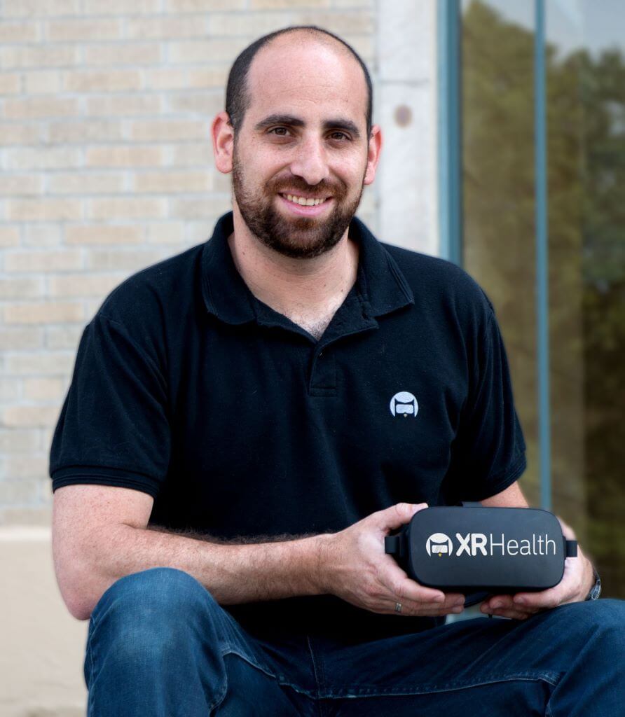 Eran Orr XRHealth with VR headset