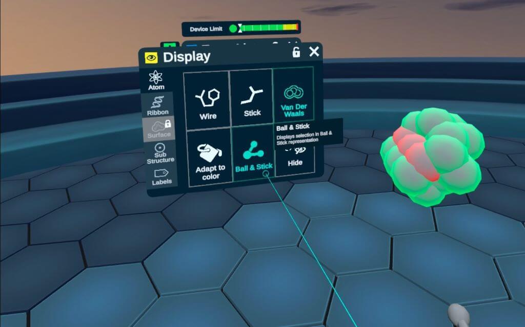 Nanome VR app